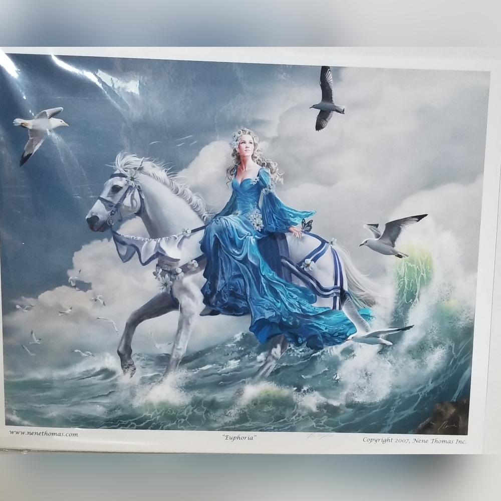 Nene Thomas Euphoria Horse Fairy Limited Edition Print Signed Numbered